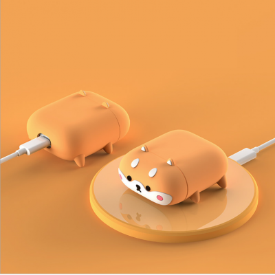 Silicone Shiba Design Case For Airpods